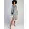 Pica Blue & Yellow Bathrobe
