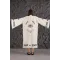 Eye & Leaf Wooden Printed Bathrobe