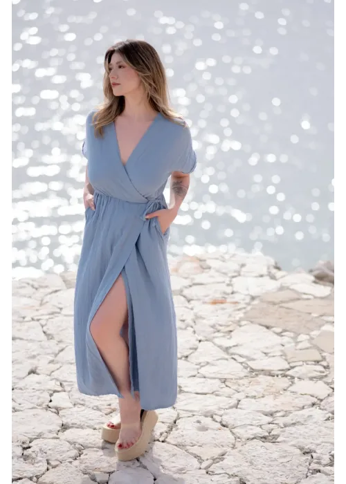 Anvelop Blue Dress