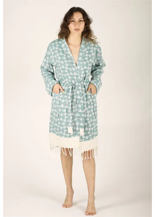 Aphrodithe Green Bathrobe