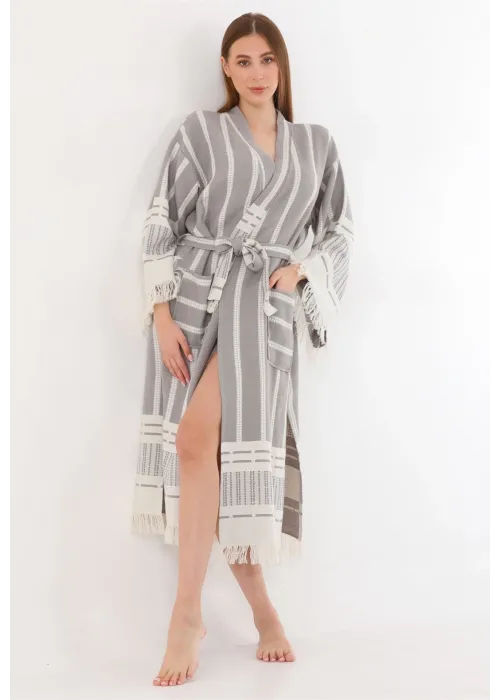 Astrea Grey Bathrobe