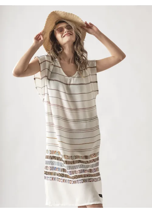 Back Tied Ethnic Dress