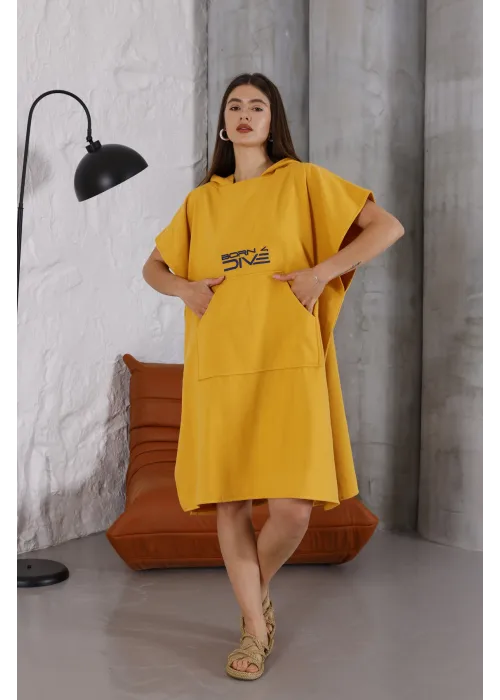 Born 4 Dive Mustard Poncho