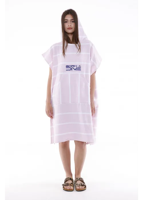 Born 4 Dive Pink Poncho