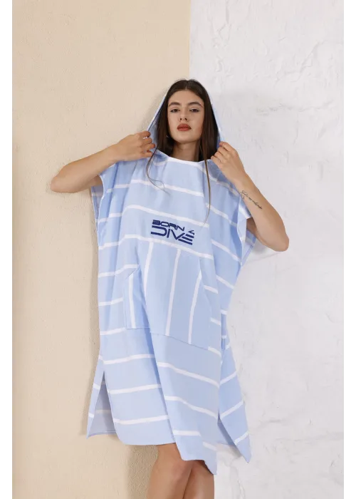 Born 4 Dive Turquoise Poncho