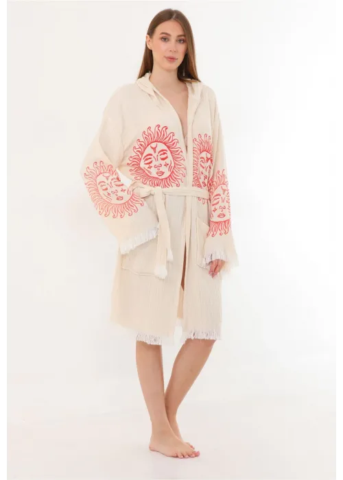 Cholula Wooden Stamp Bathrobe