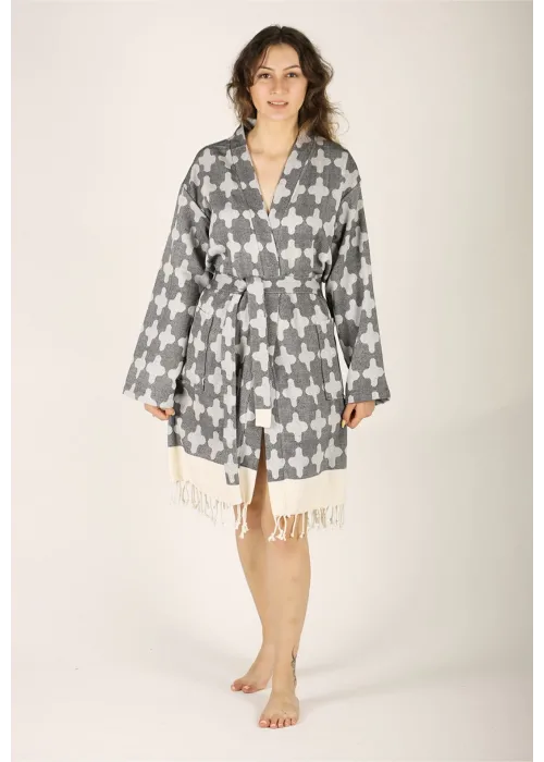 Demeter Black Bathrobe