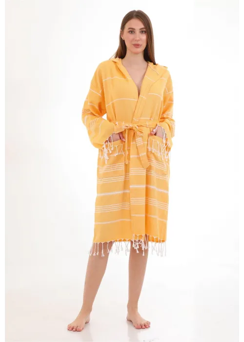 Didyma Mustard Yellow Bathrobe