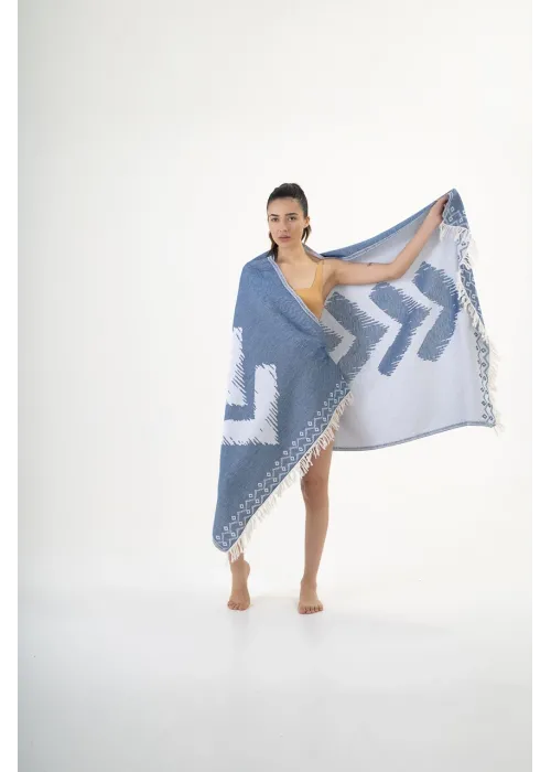 Edessa Blue Peshtemal