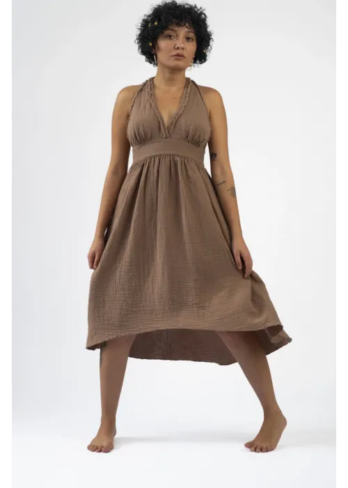 Hera Brown Dress