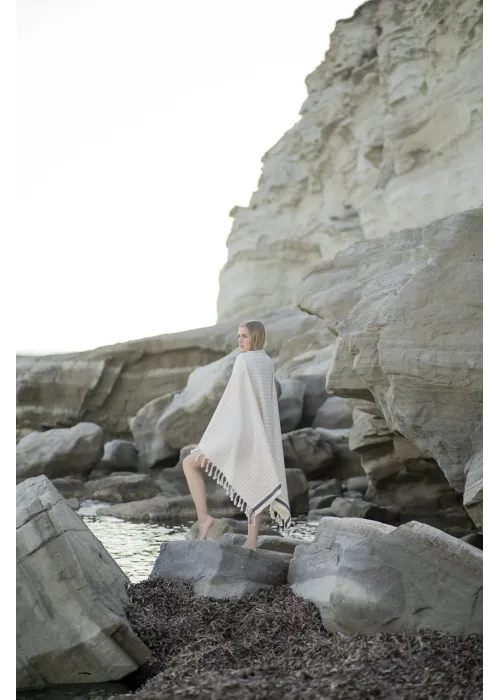 Hieron Beige Peshtemal
