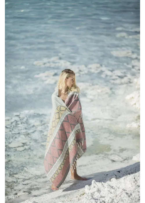 Latirus Yellow & Red Peshtemal