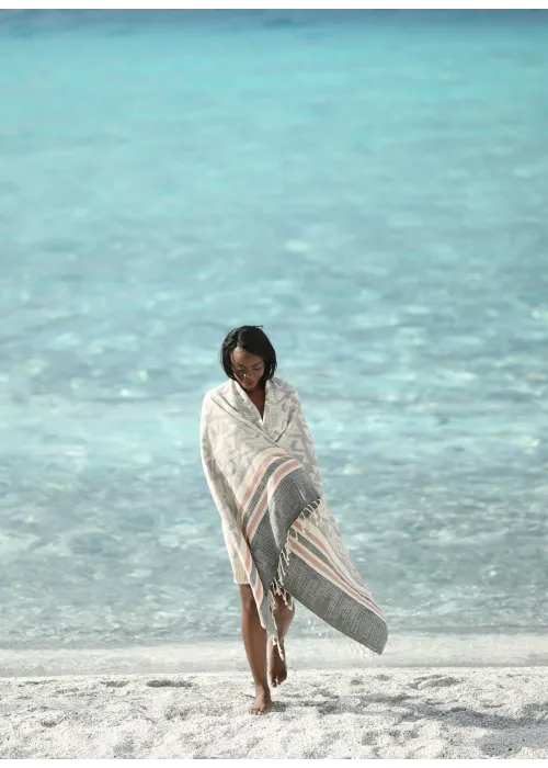 Nautilus Grey Peshtemal