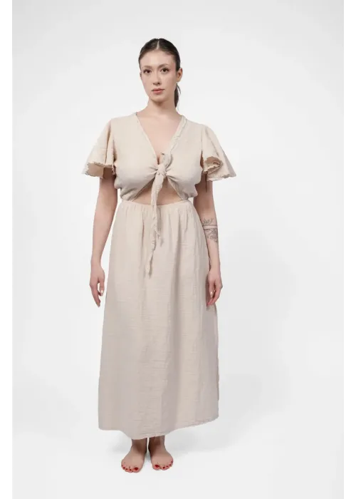 Niva Beige Dress