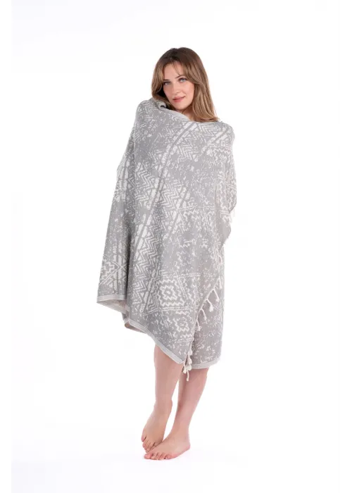 Priene Grey Peshtemal