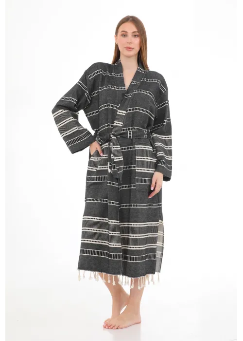 Sundia Black Bathrobe