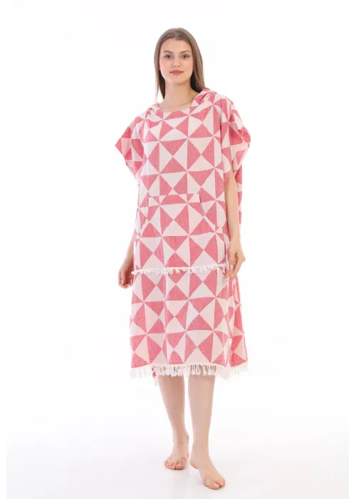 Tria Red Surf Pancho Bathrobe