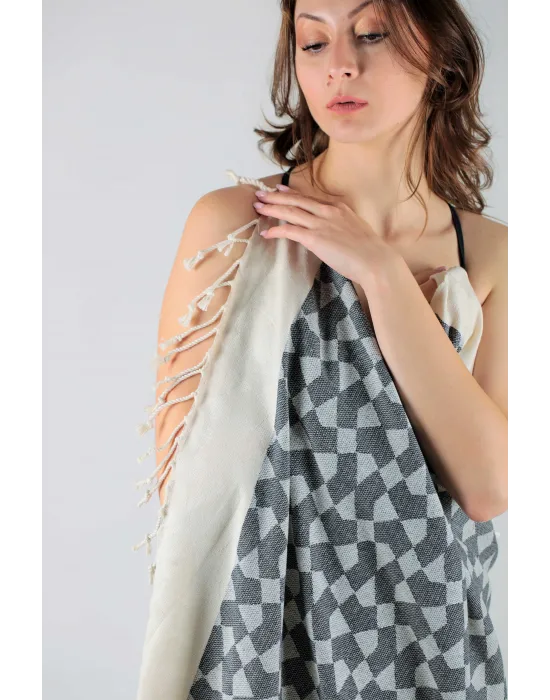 Aphrodithe Black Peshtemal