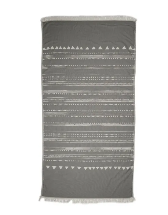 Aspendos Grey Peshtemal