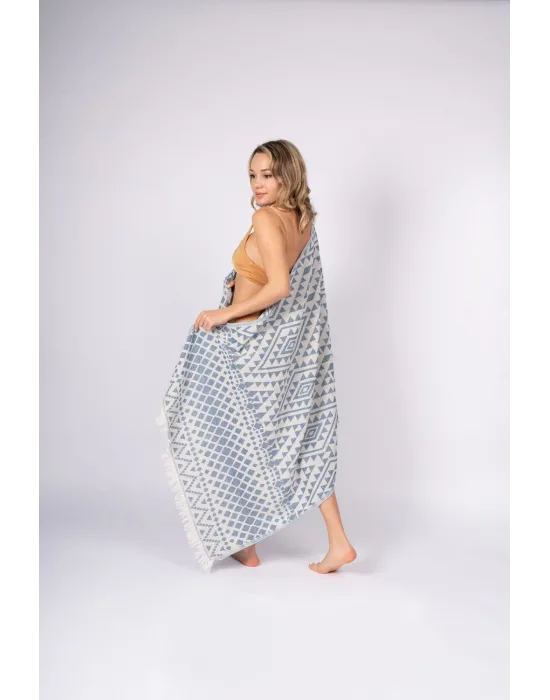 Hermes Blue Peshtemal