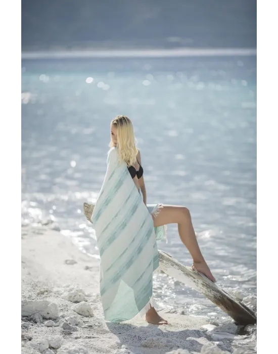 Paua Green Peshtemal