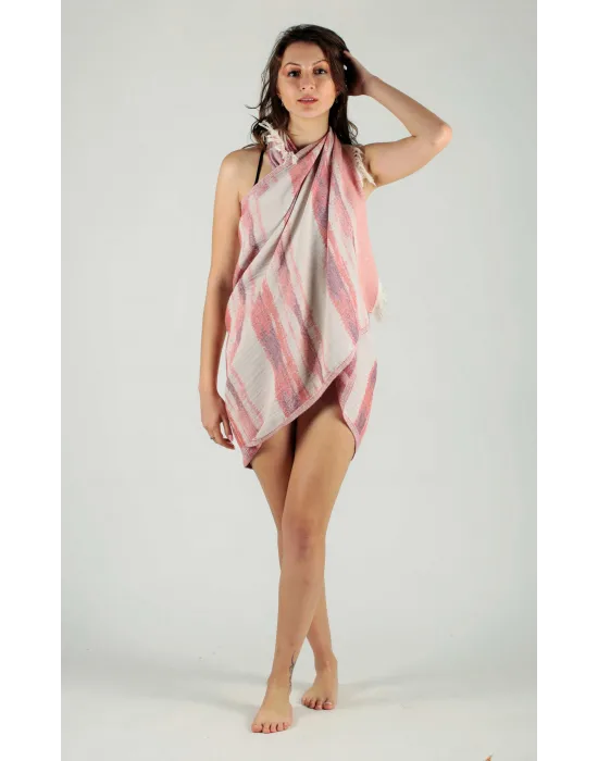 Paua Rotes Peshtemal