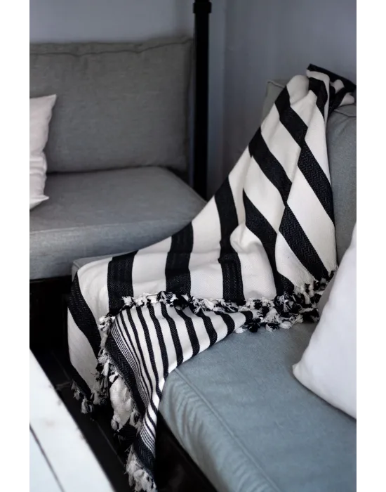 Zebra Handloomed XL Throw