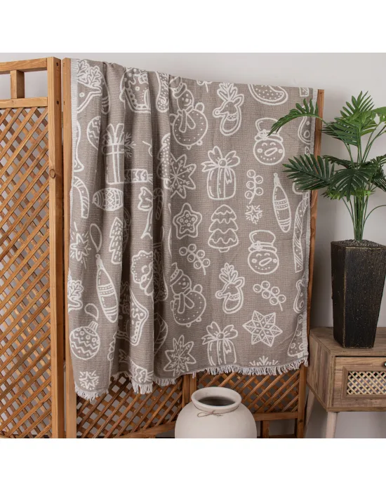 Happy Christmas Throw