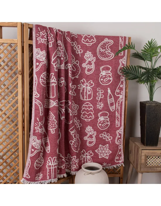 Happy Christmas Throw