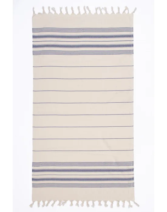 NT CVS Peshtemal a spina di pesce in cotone al 100%