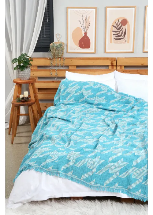 Crows XL Muslin Throw