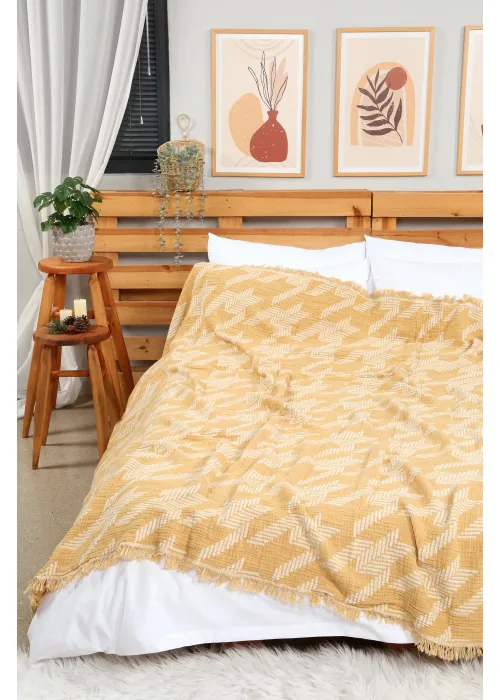 Crows XL Muslin Throw