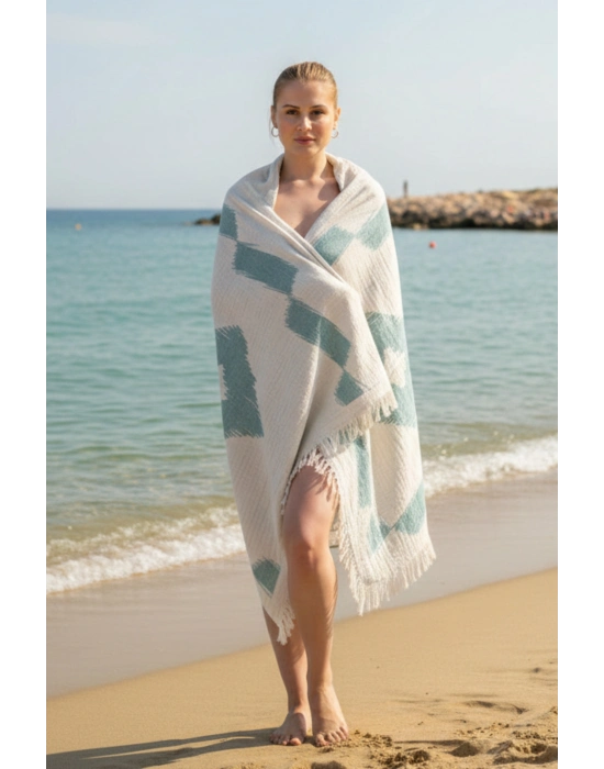 Afrodisias Green Peshtemal