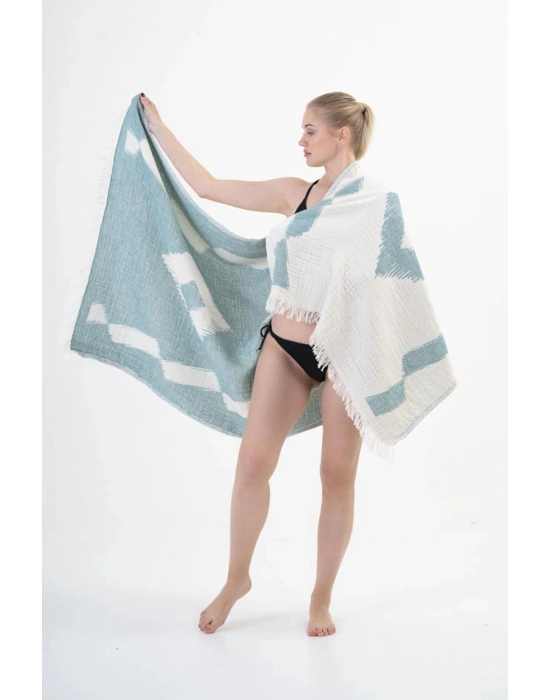 Afrodisias Green Peshtemal