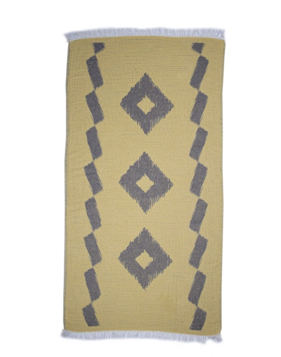 Afrodisias Sarı Peshtemal (Sürdürülebilir Pamuk)