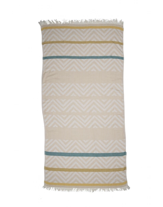 Amos Beige Peshtemal