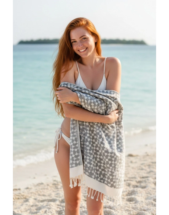 Aphrodithe Black Peshtemal