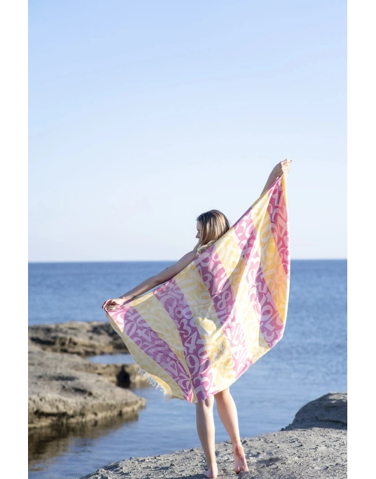 Apollonia Pembe & Sarı Peştamal