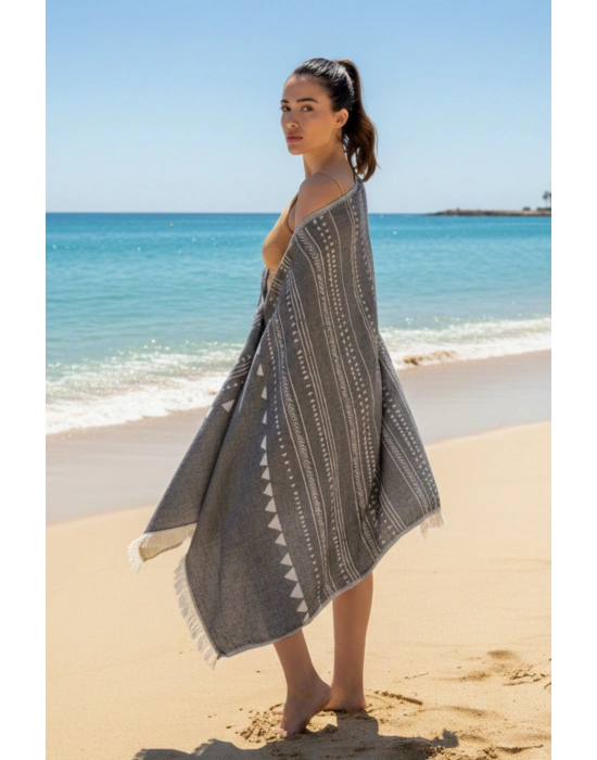 Aspendos Siyah Peshtemal