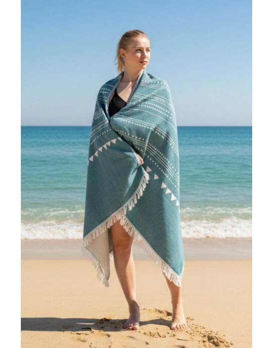 Aspendos Yeşil Peshtemal