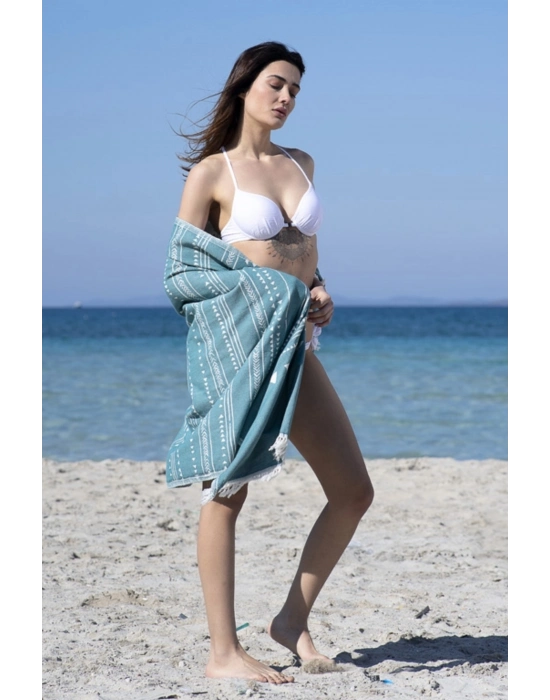 Aspendos Yeşil Peshtemal