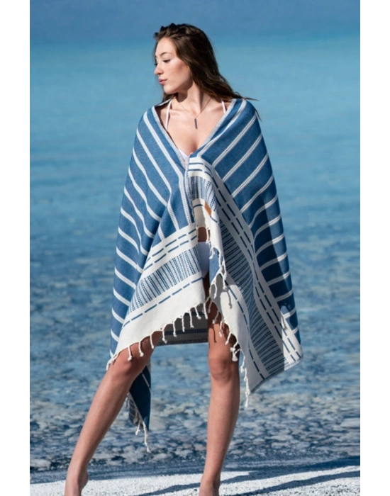 Astrea Lacivert Peshtemal