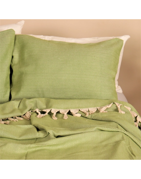 Balık kılçığı örtü