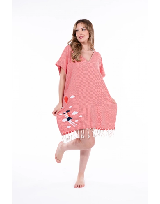 Blaundos Kırmızı Elbise