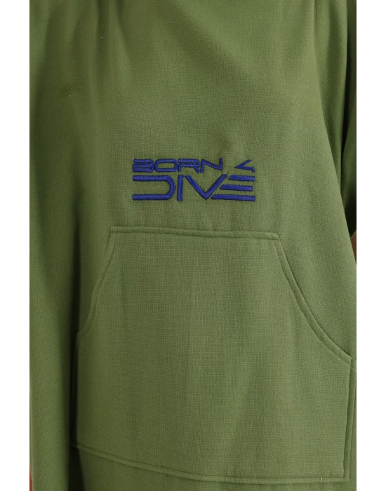 Doğa için Doğmuş Yeşil Orman Ponço