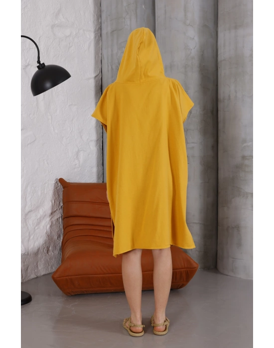 Mustard Surf Poncho
