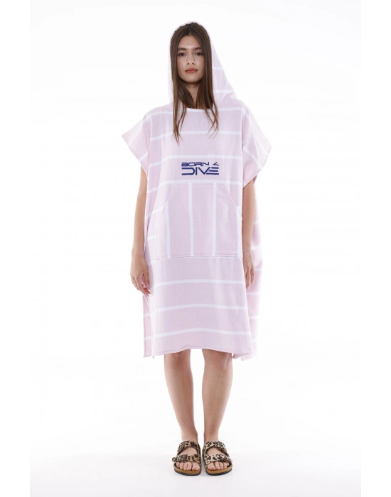 Born 4 Dive Pink Poncho
