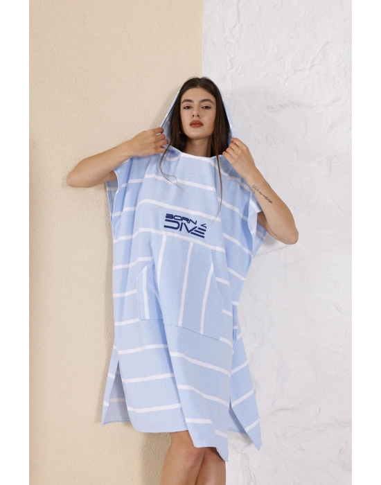 Born 4 Dive Turkuaz Ponço