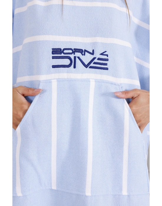 Born 4 Dive Turkuaz Ponço