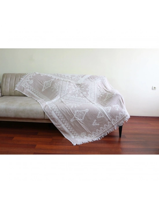 Ethio Throw - Beige